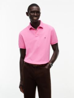 1985 Regular Fit Pique Polo Shirt — Pink 1