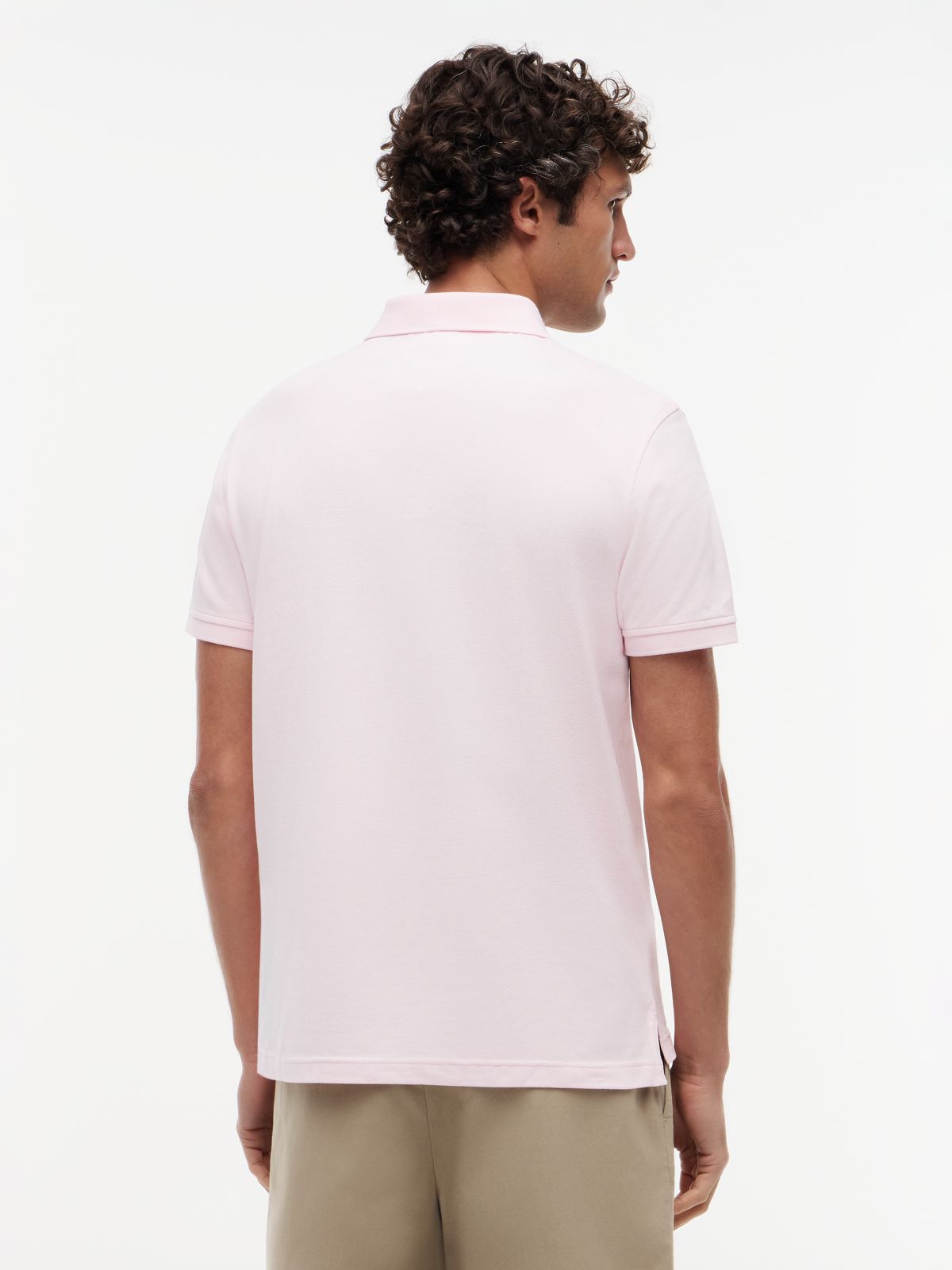 1985 Regular Fit Pique Polo Shirt — Pink