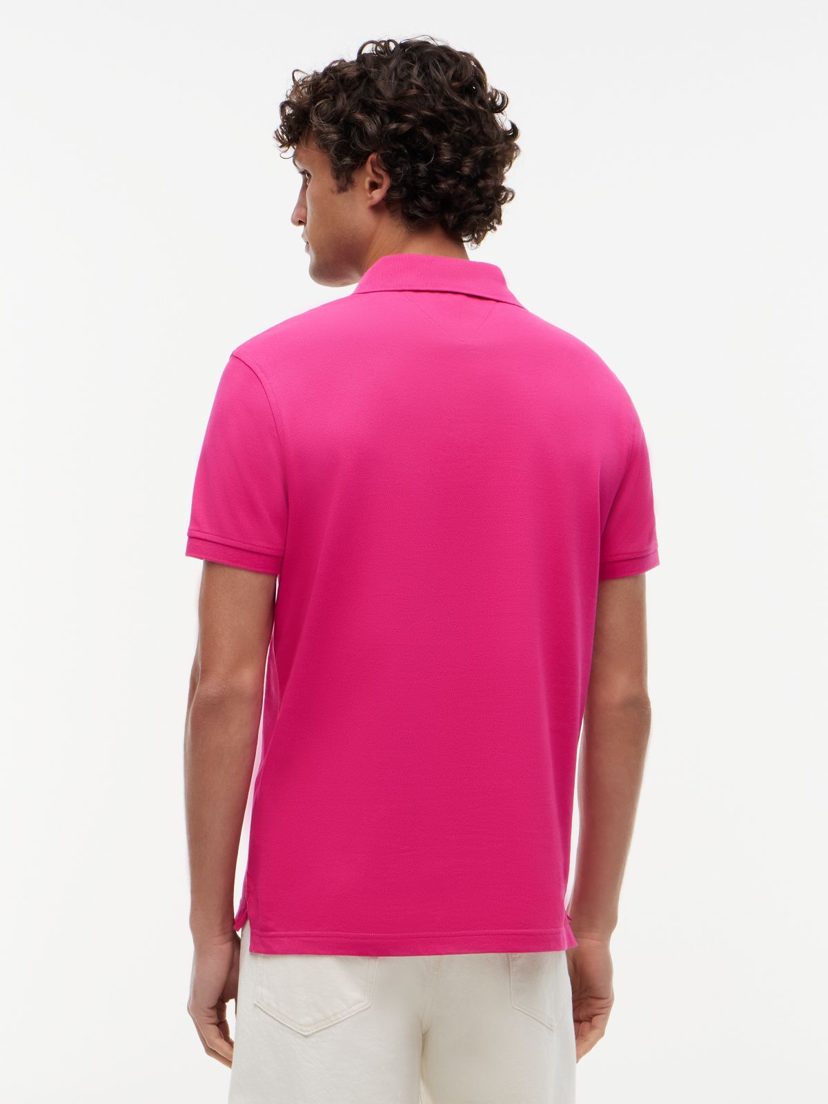 1985 Regular Fit Pique Polo Shirt — Pink