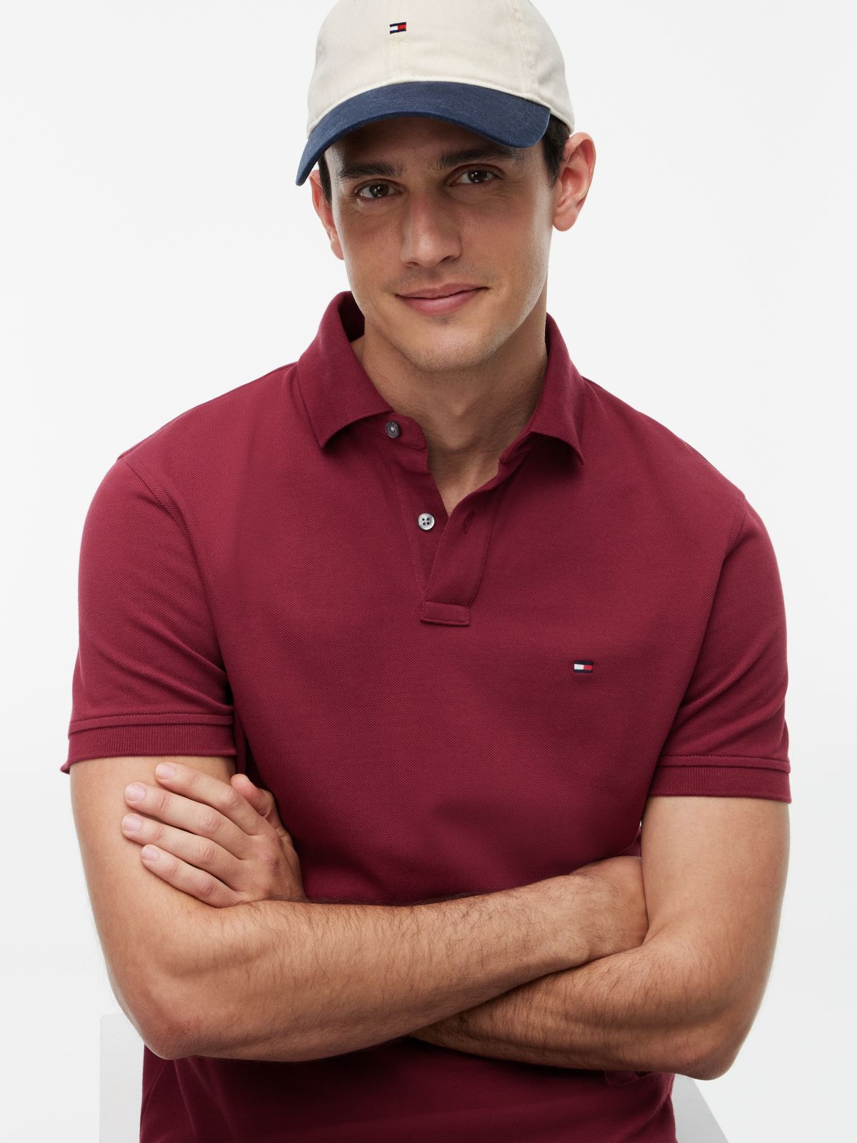 1985 Regular Fit Pique Polo Shirt — Purple