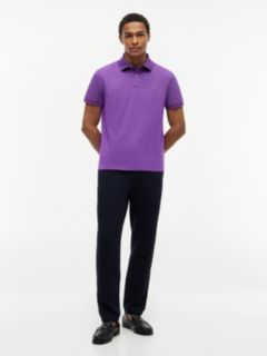 1985 Regular Fit Pique Polo Shirt — Purple 2