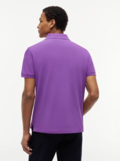 1985 Regular Fit Pique Polo Shirt — Purple 4