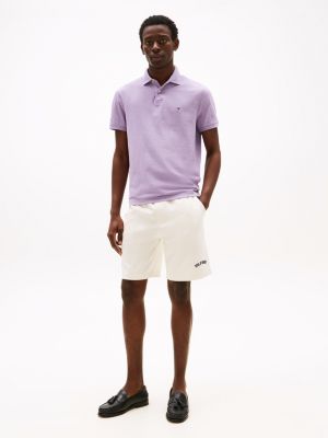 1985 Collection Regular Fit Polo Shirt Purple Tommy Hilfiger