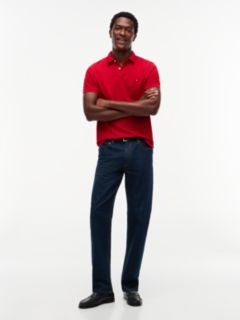 1985 Regular Fit Pique Polo Shirt — Red 2