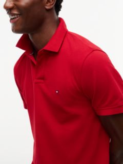 1985 Regular Fit Pique Polo Shirt — Red 4