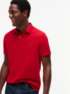 1985 Regular Fit Pique Polo Shirt — Red 6