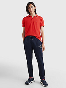 Tommy Hilfiger Polo shirt rood casual uitstraling Mode Shirts Polo shirts 