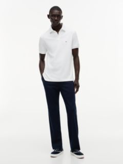 1985 Regular Fit Pique Polo Shirt — White 2