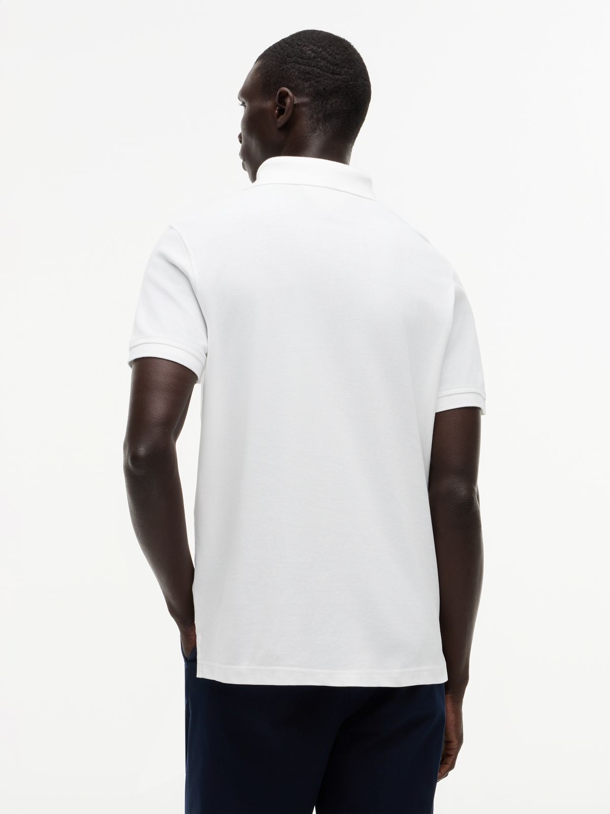 1985 Regular Fit Pique Polo Shirt — White