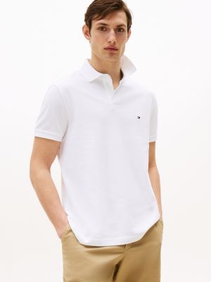 polo 1985 collection coupe standard white pour hommes tommy hilfiger