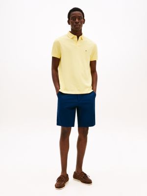 polo 1985 collection coupe standard jaune pour hommes tommy hilfiger