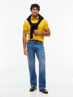 1985 Regular Fit Pique Polo Shirt — Yellow 2