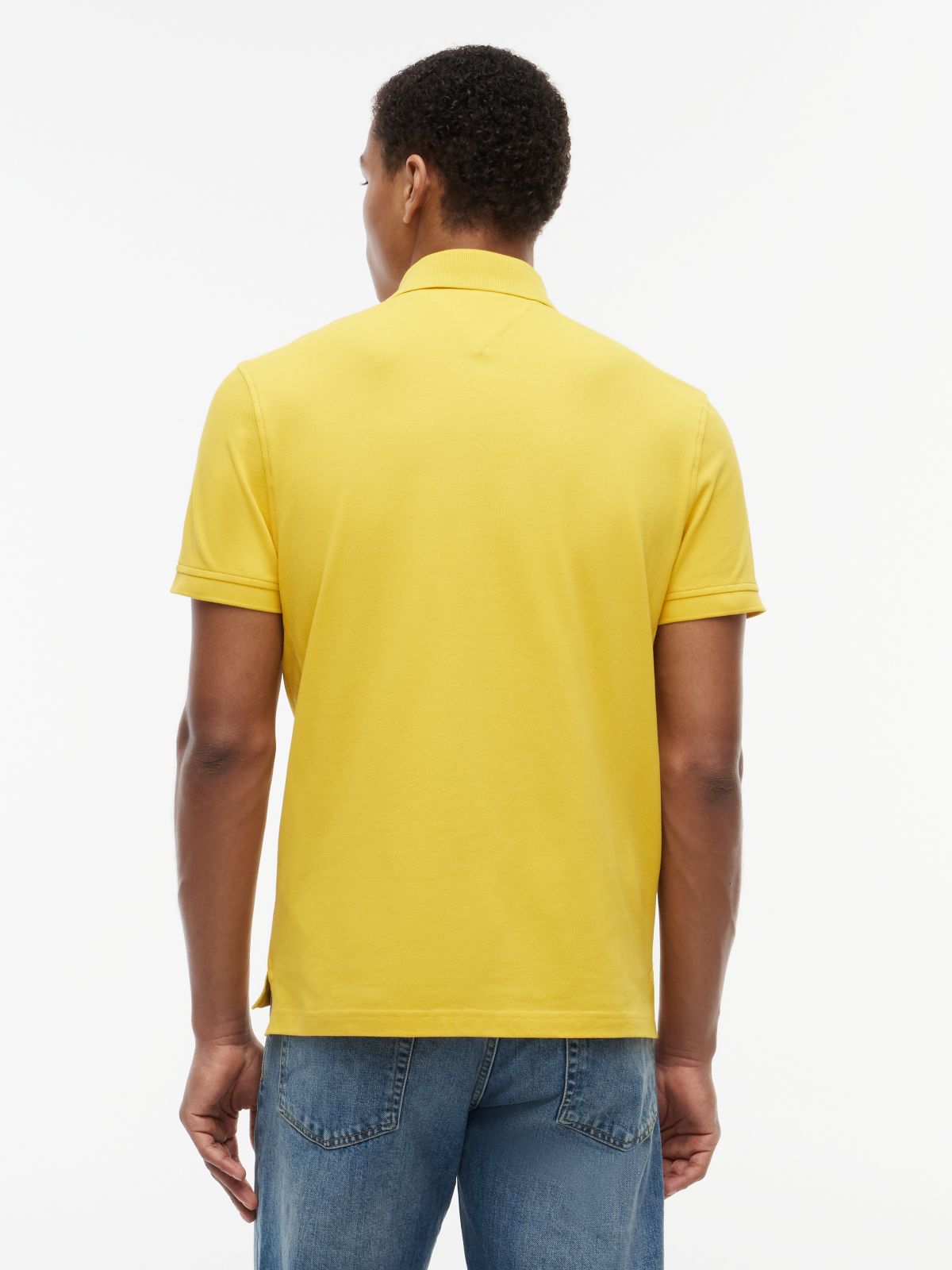 1985 Regular Fit Pique Polo Shirt — Yellow