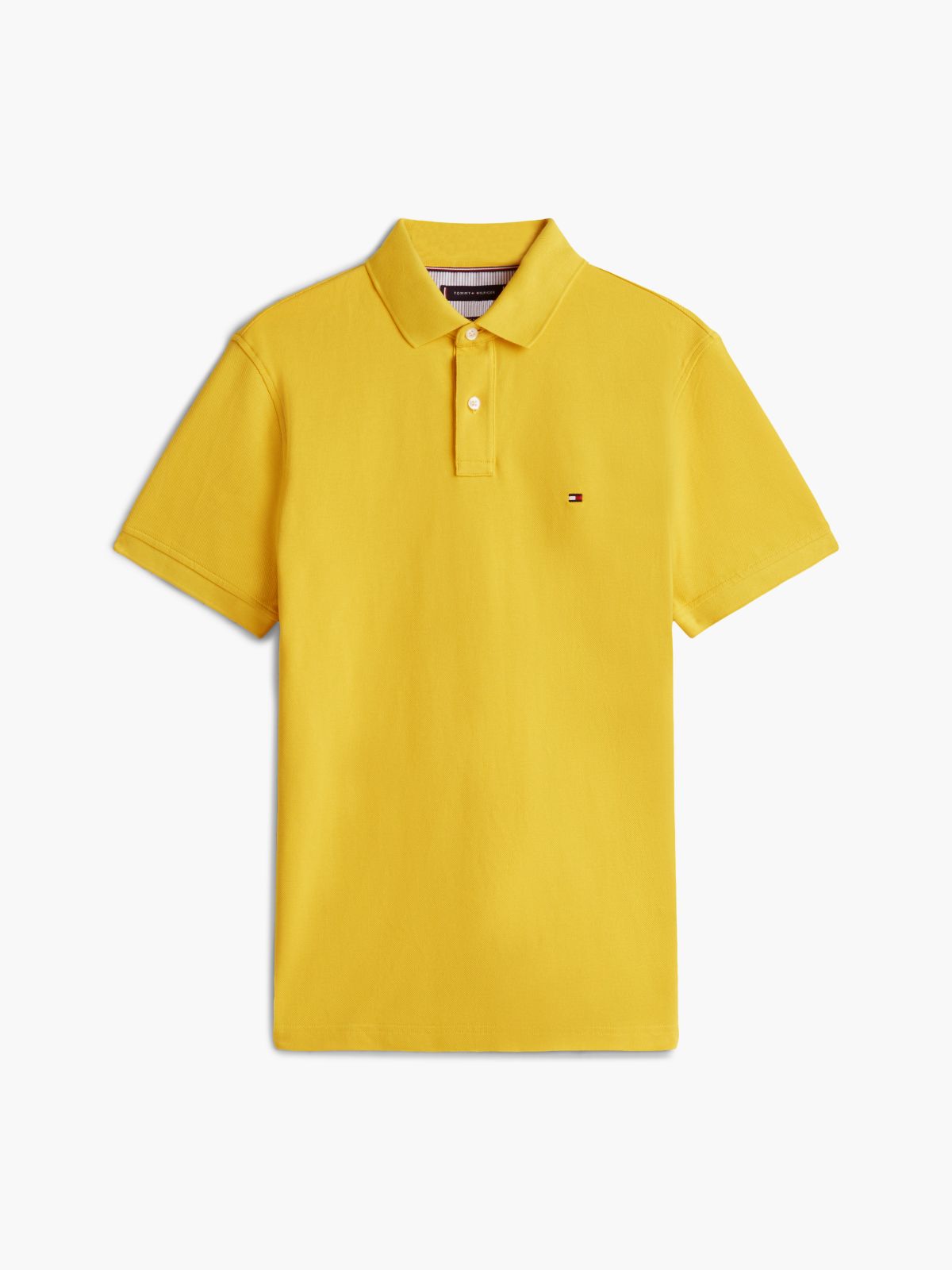 1985 Regular Fit Pique Polo Shirt — Yellow