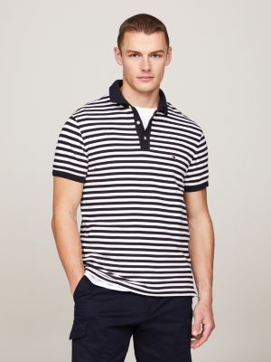 Camiseta Tommy Hilfiger Monotype Chest Stripe Branco - KS MULTIMARCAS