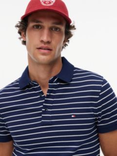 1985 Slim Fit Pique Polo Shirt — Blue 3