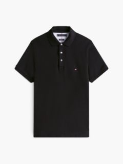 1985 Slim Fit Pique Polo Shirt — Black 6