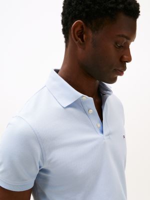 blue 1985 collection slim fit polo shirt for men tommy hilfiger