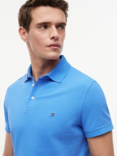 1985 Slim Fit Pique Polo Shirt — Blue 3