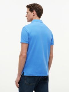 1985 Slim Fit Pique Polo Shirt — Blue 5