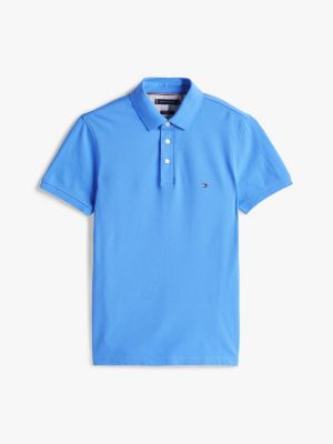 blue 1985 slim fit polo shirt for men tommy hilfiger