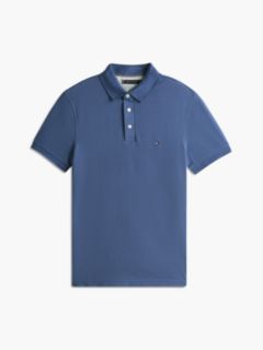 1985 Slim Fit Pique Polo Shirt — Blue 6