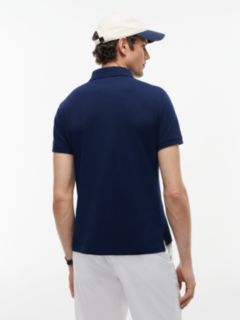 1985 Slim Fit Pique Polo Shirt — Blue 4