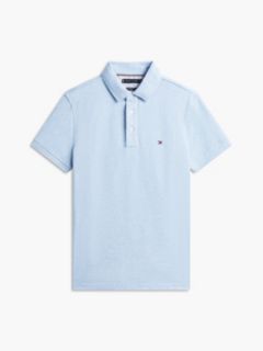 1985 Slim Fit Pique Polo Shirt — Blue 5