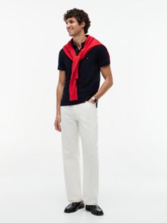 1985 Slim Fit Pique Polo Shirt — Blue 2