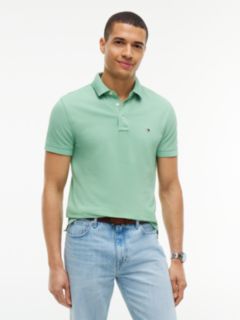 1985 Slim Fit Pique Polo Shirt — Green 1