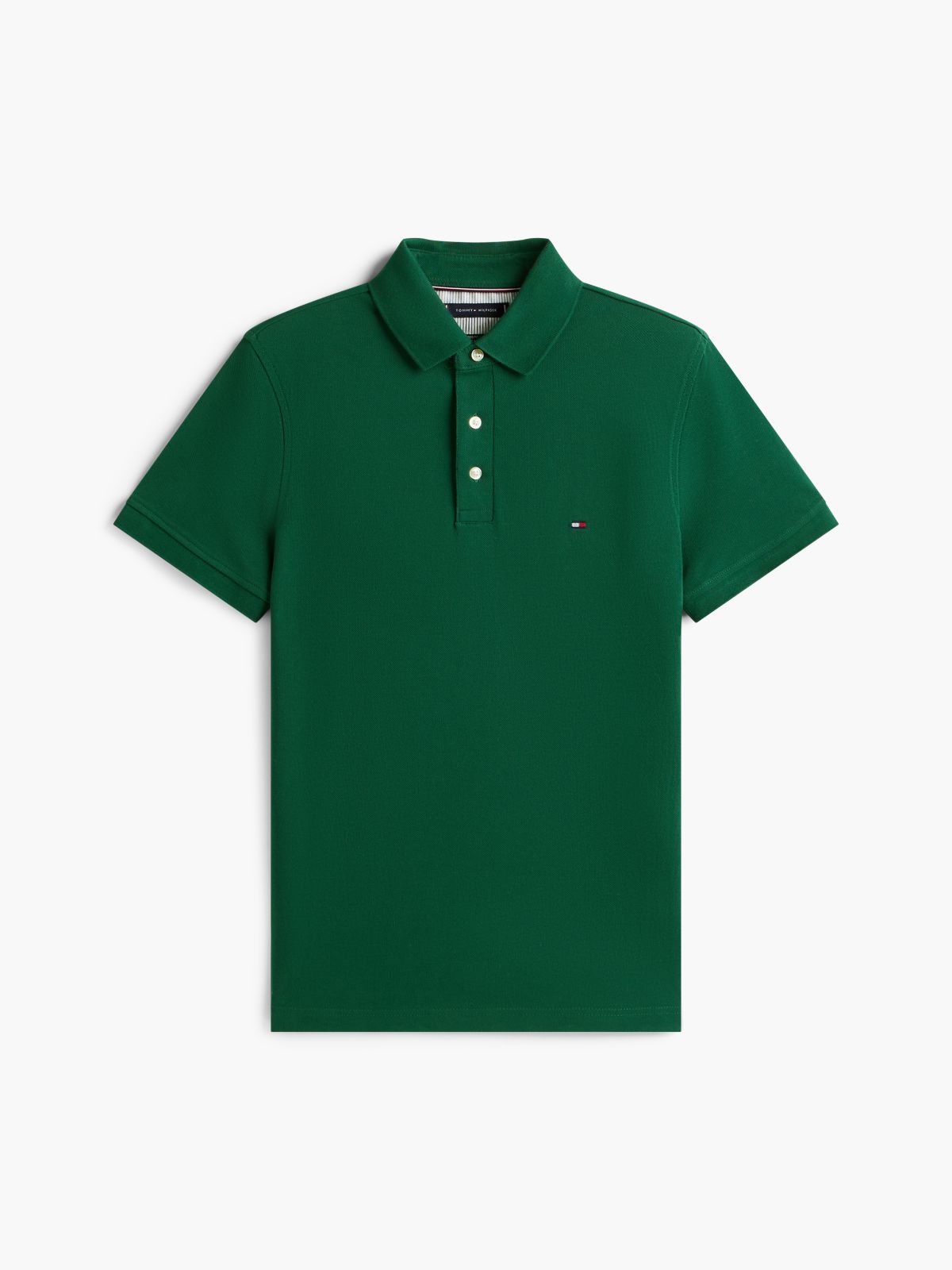 1985 Slim Fit Pique Polo Shirt — Green