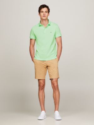 green 1985 collection slim fit poloshirt für herren - tommy hilfiger