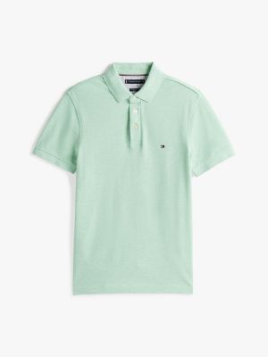 green 1985 collection slim fit polo shirt for men tommy hilfiger