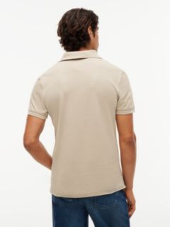 1985 Slim Fit Pique Polo Shirt — Khaki 4