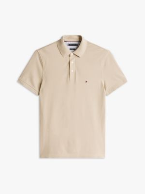 khaki 1985 collection slim fit poloshirt für herren - tommy hilfiger