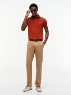 1985 Slim Fit Pique Polo Shirt — Orange 2
