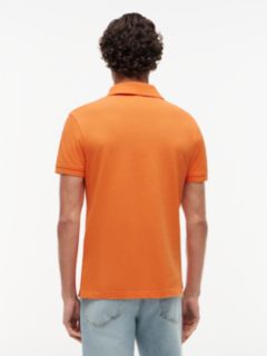 1985 Slim Fit Pique Polo Shirt — Orange 4