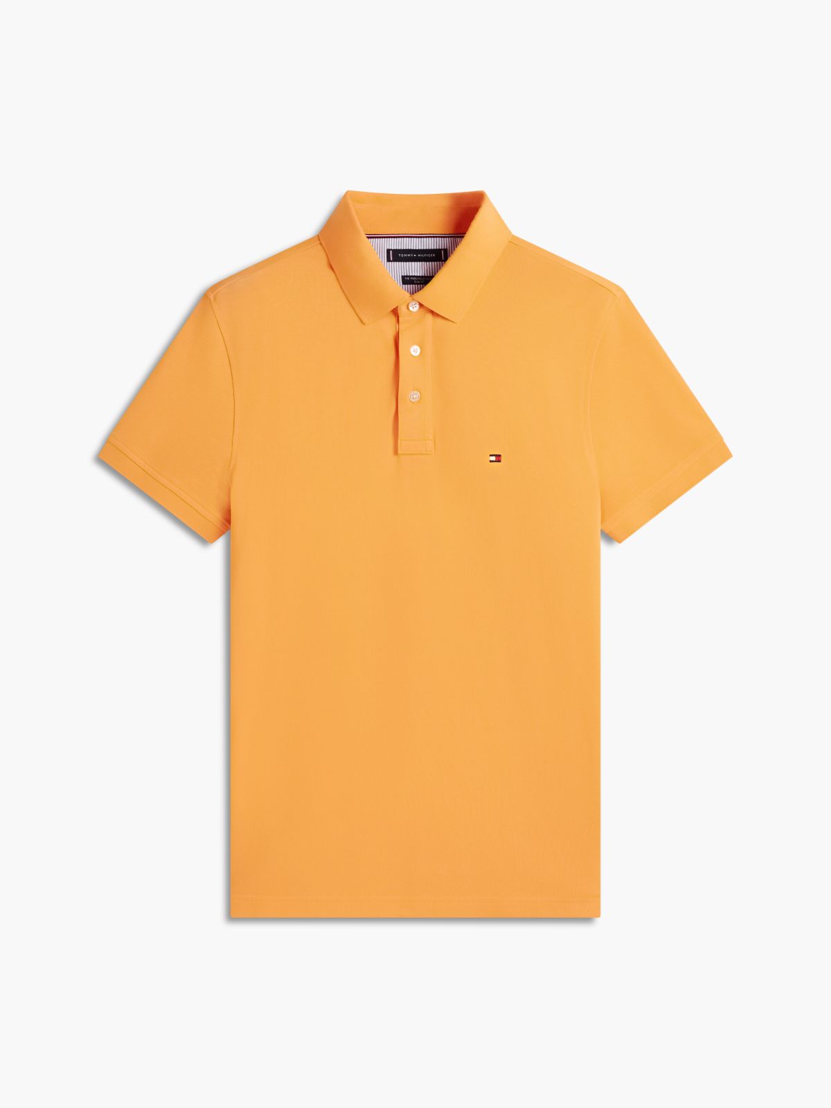 1985 Slim Fit Pique Polo Shirt — Orange