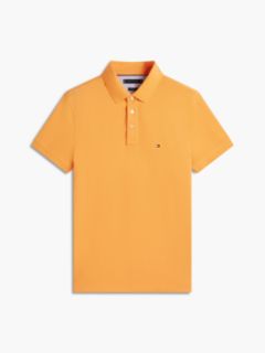 1985 Slim Fit Pique Polo Shirt — Orange 5