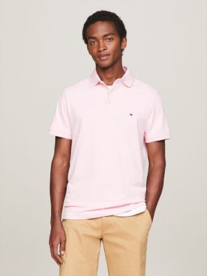 Hilfiger | Regular Flag Embroidery Polo Collection | Pink 1985 Tommy