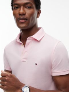 1985 Slim Fit Pique Polo Shirt — Pink 3
