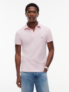 1985 Slim Fit Pique Polo Shirt — Pink 1