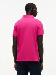 1985 Slim Fit Pique Polo Shirt — Pink 4