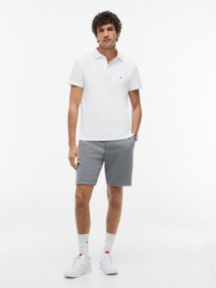1985 Slim Fit Pique Polo Shirt — White 2