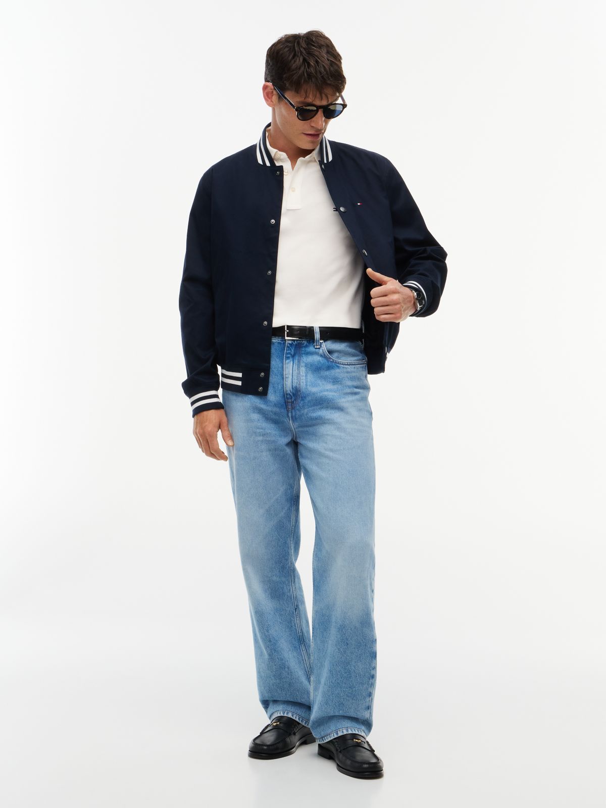 1985 Slim Fit Pique Polo Shirt — Beige