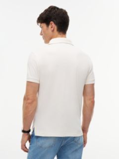 1985 Slim Fit Pique Polo Shirt — Beige 4