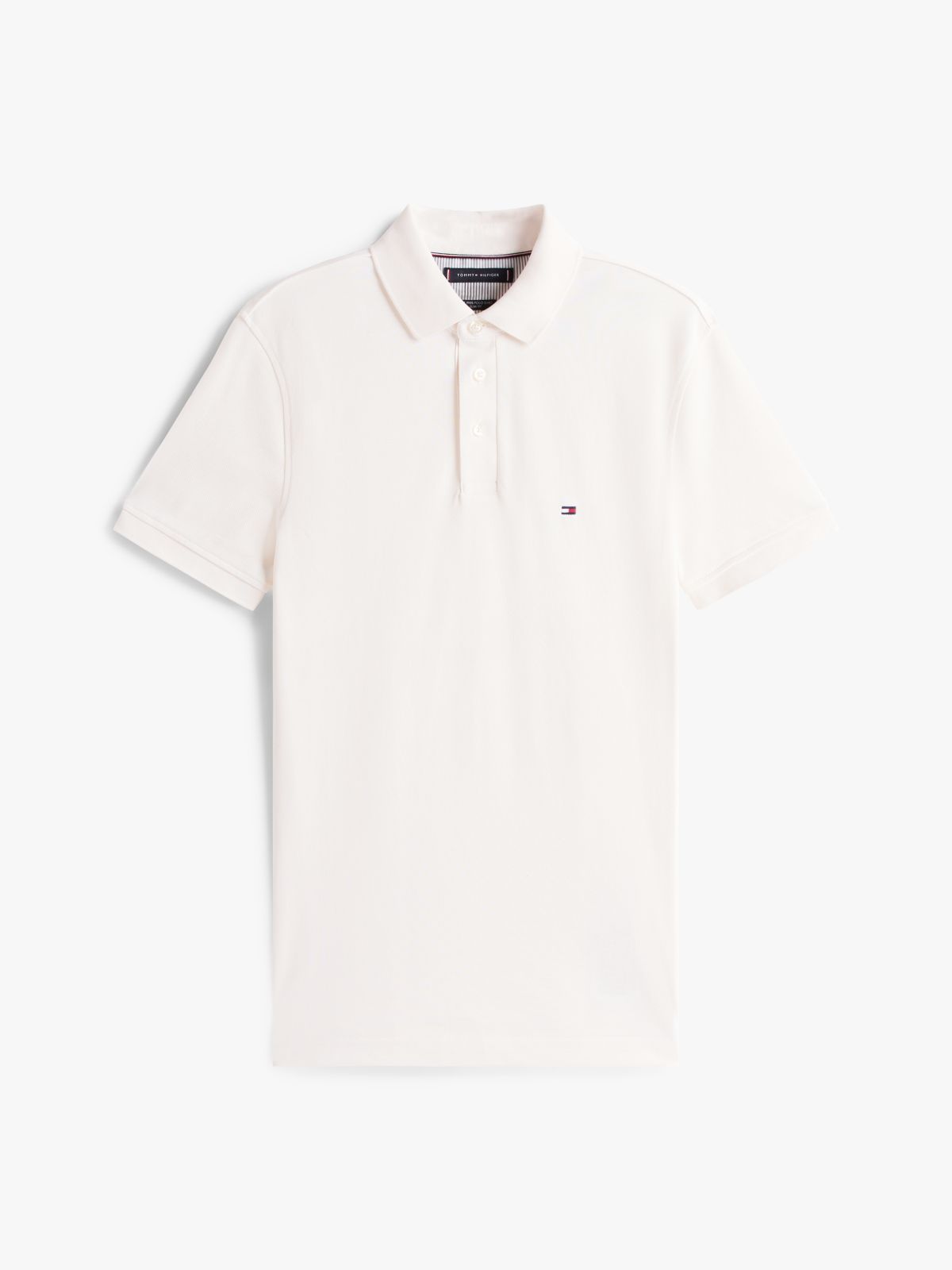 1985 Slim Fit Pique Polo Shirt — Beige