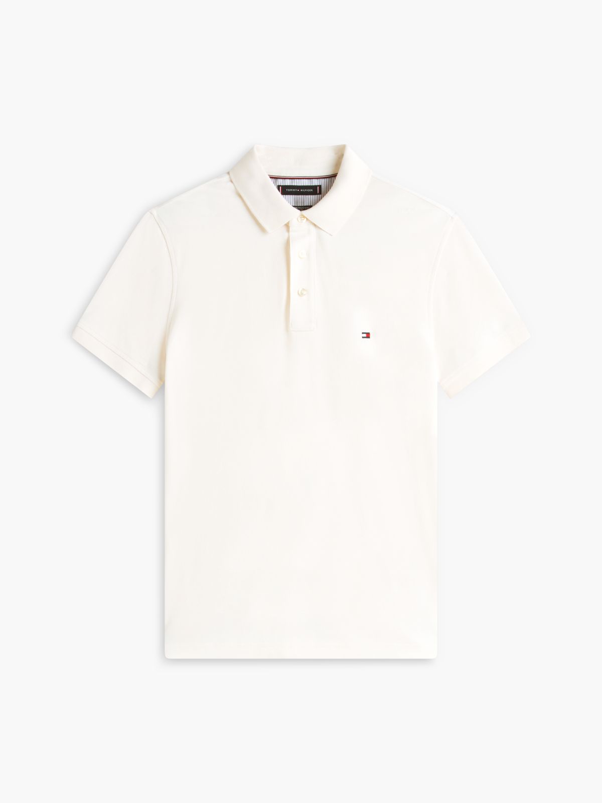 1985 Slim Fit Pique Polo Shirt — Beige