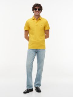 1985 Slim Fit Pique Polo Shirt — Yellow 2