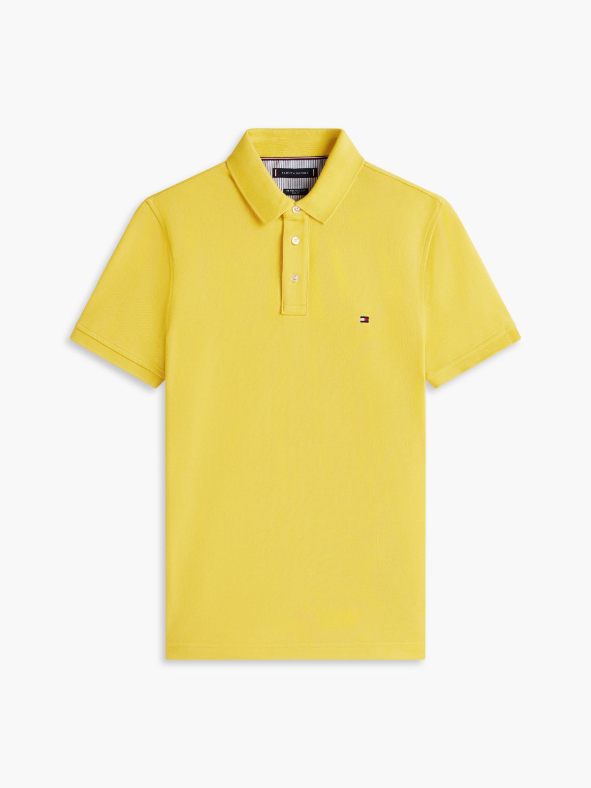 1985 Slim Fit Pique Polo Shirt — Yellow